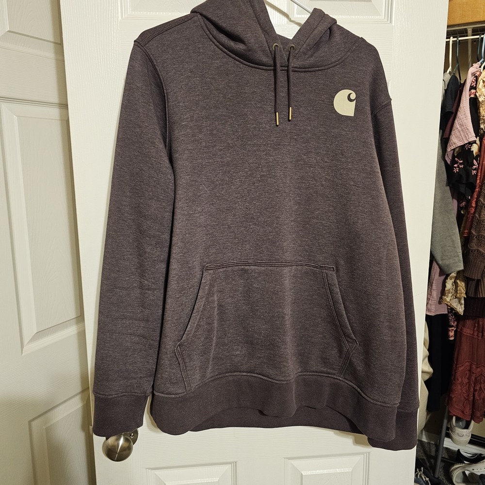 Carhartt Purple Hoodie with Logo